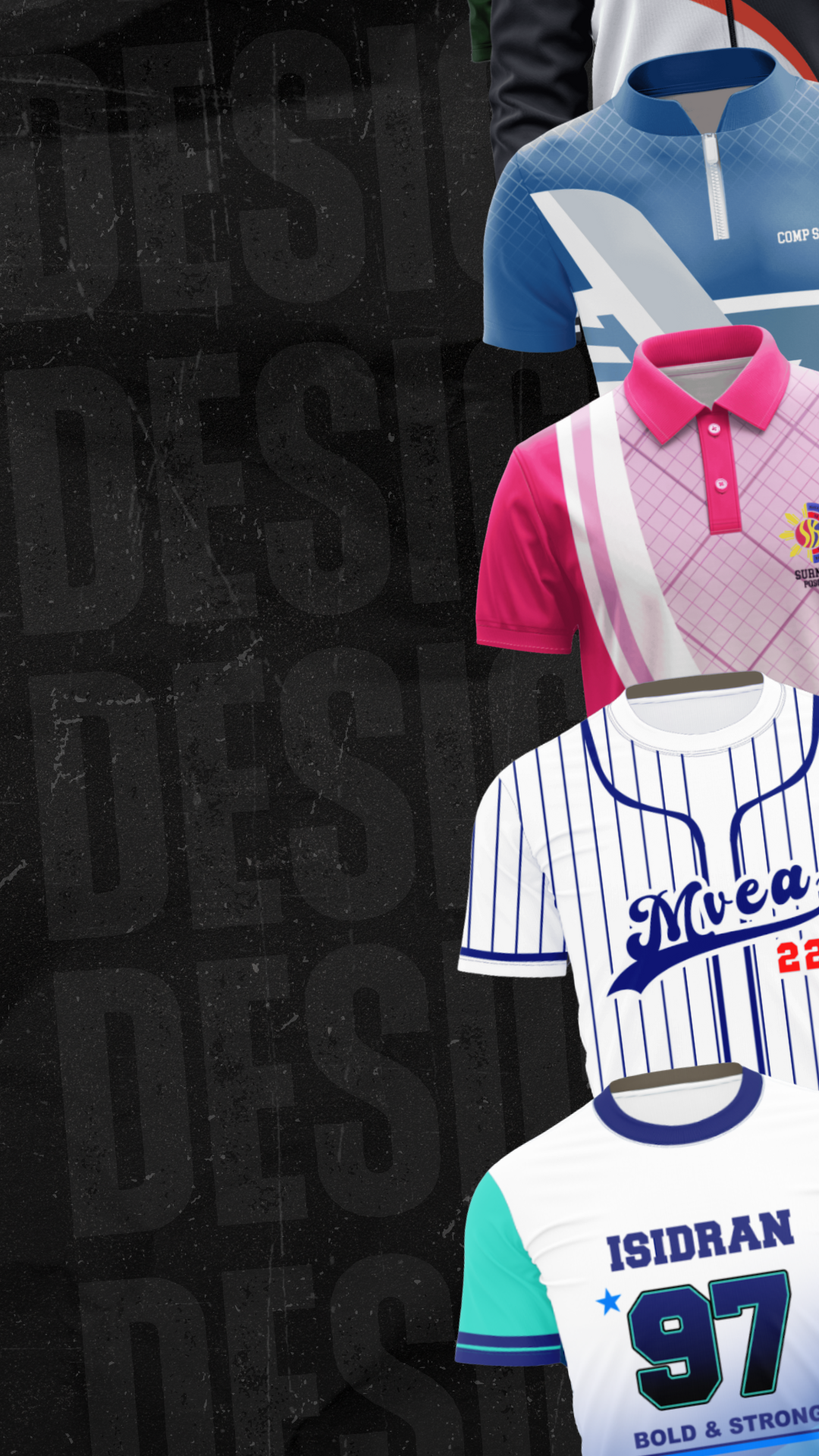 Custom sublimated jersey with team logo