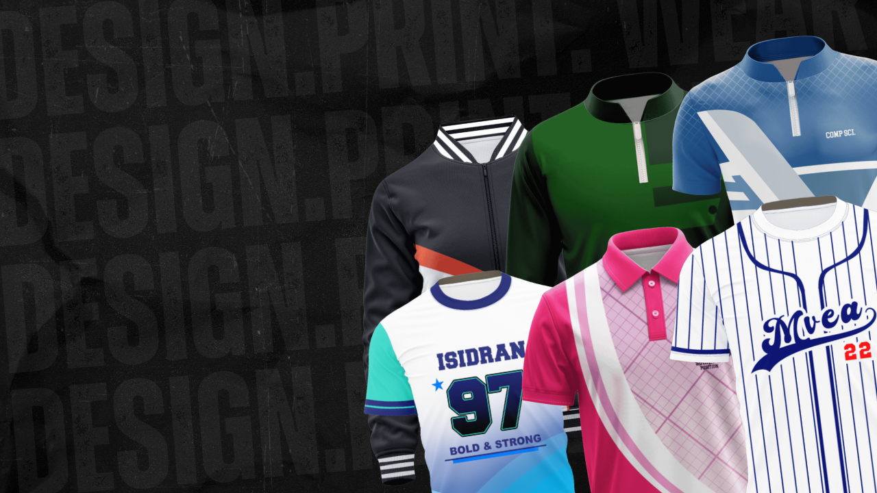 Custom sublimated jersey with team logo